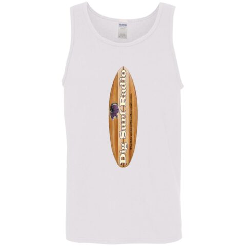 Shrunken Head Lounge – White Cotton Tank Top 5.3 oz.